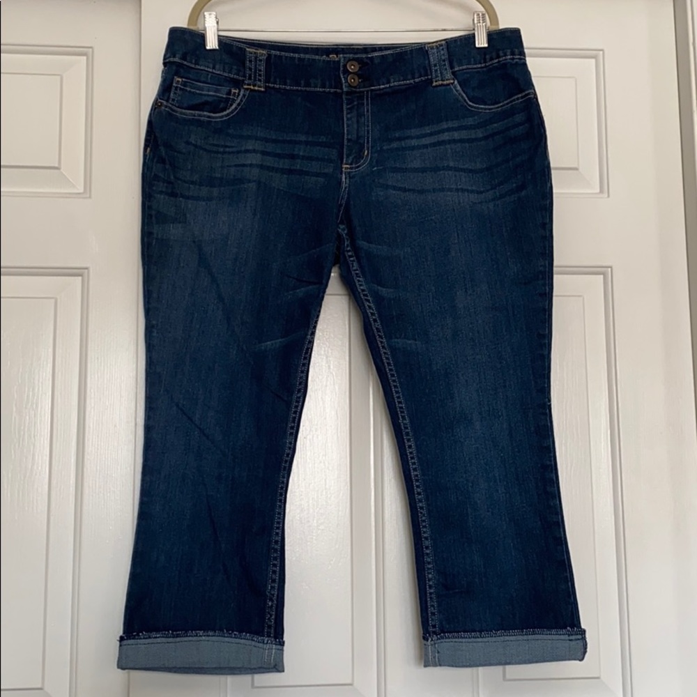 Plus Size Arizona Jean Co. Cropped Jeans